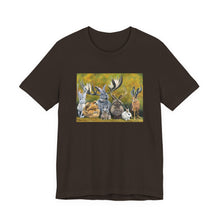 Load image into Gallery viewer, Bunny Gathering Tee — Cute Woodland Rabbits Graphic T-Shirt