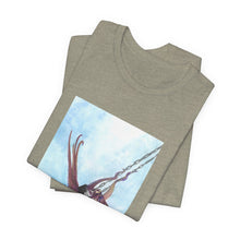 Load image into Gallery viewer, Whee!!! T-Shirt Octopus in a toddler swing - Watercolor Short Sleeve Tee