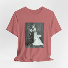 Load image into Gallery viewer, Victorian Wedding Portrait Tee - Vintage Bride & Groom Graphic T-Shirt