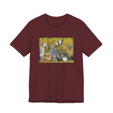 Load image into Gallery viewer, Bunny Gathering Tee — Cute Woodland Rabbits Graphic T-Shirt