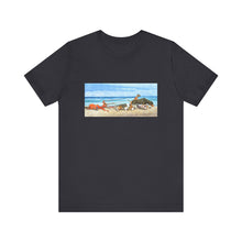 Load image into Gallery viewer, Walk To Remember - T-Shirt Beach Dogs Watercolor Short Sleeve Tee — Surfside Dogs Graphic