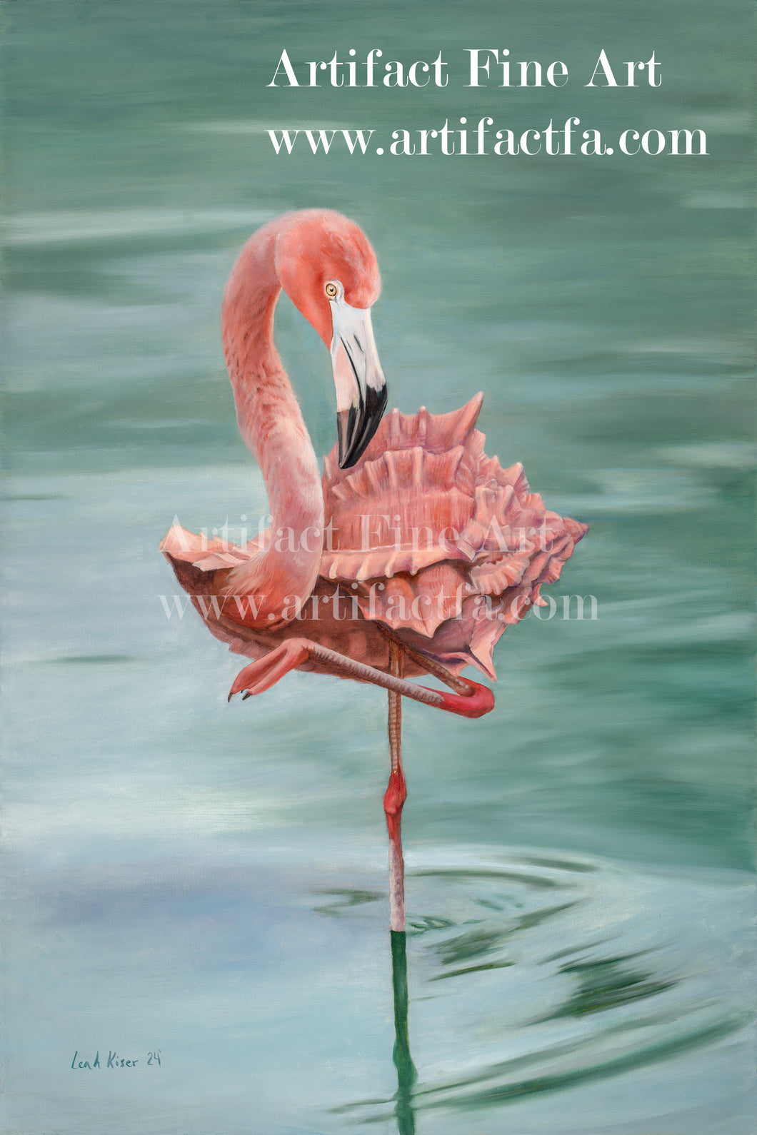 Shell Flamingo