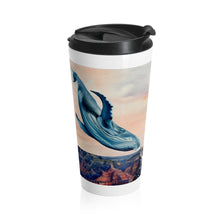 Load image into Gallery viewer, "A Message of Hope to the Universe" Stainless Steel Travel Mug
