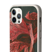 Load image into Gallery viewer, Hooker's Dream - Orange Lace Fish Biodegradable Case