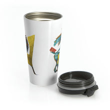 Load image into Gallery viewer, Plight of the Jabberwocky - Steel Travel Mug