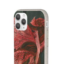Load image into Gallery viewer, Hooker's Dream - Orange Lace Fish Biodegradable Case
