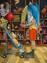 Load image into Gallery viewer, "Antique Toy Shop" Original Painting