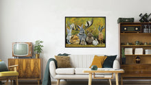Load image into Gallery viewer, "Jackalopes of the World" Original Painting