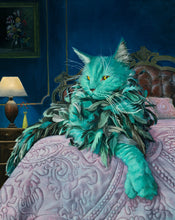 Load image into Gallery viewer, "Purrrdy" Original Painting