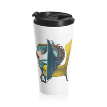 Load image into Gallery viewer, Plight of the Jabberwocky - Steel Travel Mug