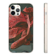 Load image into Gallery viewer, Hooker's Dream - Orange Lace Fish Biodegradable Case