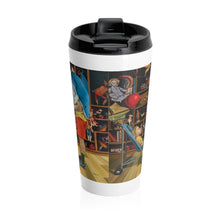 Load image into Gallery viewer, "Antique Toy Shop" Stainless Steel Travel Mug