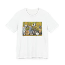 Load image into Gallery viewer, Bunny Gathering Tee — Cute Woodland Rabbits Graphic T-Shirt
