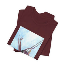 Load image into Gallery viewer, Whee!!! T-Shirt Octopus in a toddler swing - Watercolor Short Sleeve Tee
