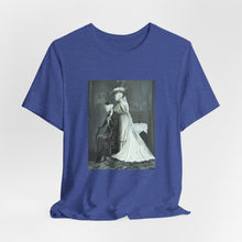 Load image into Gallery viewer, Victorian Wedding Portrait Tee - Vintage Bride &amp; Groom Graphic T-Shirt
