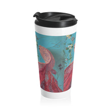 Load image into Gallery viewer, Can You Tell Me What Is Real? Stainless Steel Travel Mug

