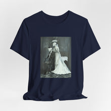 Load image into Gallery viewer, Victorian Wedding Portrait Tee - Vintage Bride &amp; Groom Graphic T-Shirt
