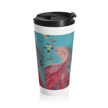 Load image into Gallery viewer, Can You Tell Me What Is Real? Stainless Steel Travel Mug
