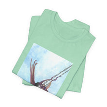 Load image into Gallery viewer, Whee!!! T-Shirt Octopus in a toddler swing - Watercolor Short Sleeve Tee
