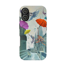 Load image into Gallery viewer, Even on a Dreary Day Tough Phone Case — Whimsical Cityscape Protection
