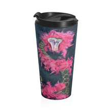 Load image into Gallery viewer, &quot;Don&#39;t Tread on Me&quot; Stainless Steel Travel Mug
