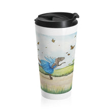 Load image into Gallery viewer, &quot;Golden Afternoon&quot; Stainless Steel Travel Mug
