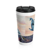 Load image into Gallery viewer, &quot;A Message of Hope to the Universe&quot; Stainless Steel Travel Mug
