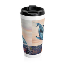 Load image into Gallery viewer, &quot;A Message of Hope to the Universe&quot; Stainless Steel Travel Mug
