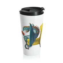 Load image into Gallery viewer, Plight of the Jabberwocky - Steel Travel Mug
