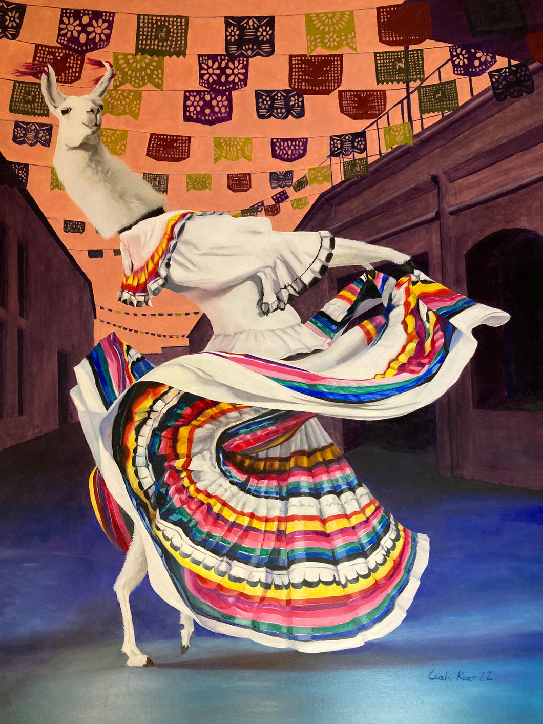 Llama Folklorico Small