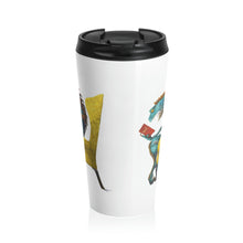 Load image into Gallery viewer, Plight of the Jabberwocky - Steel Travel Mug
