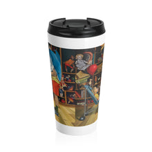 Load image into Gallery viewer, &quot;Antique Toy Shop&quot; Stainless Steel Travel Mug
